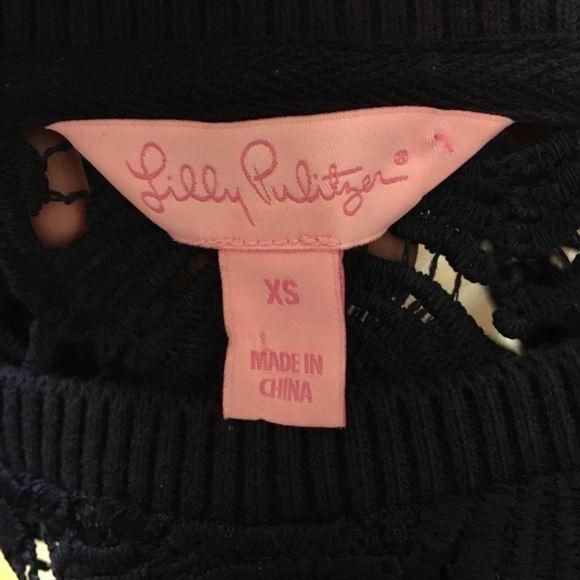🌴Lilly Pulitzer🌴NWT Kay Popover Lace Top - Picture 7 of 8